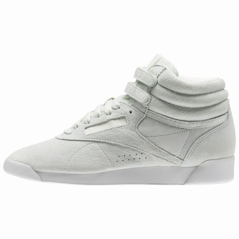 Tenisi Reebok Freestyle Hi Nbk Dama Albastri/Albi Romania ZS1492AB